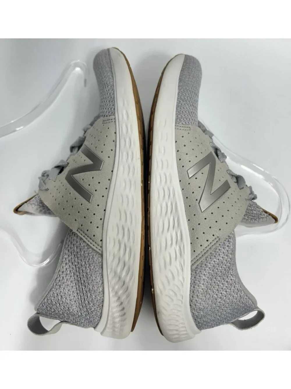 New Balance Fresh Foam Sport V1 Athletic Running Shoes Women's Size 9 D Grey